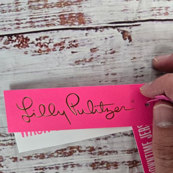 Lilly Pulitzer Karessa Top Size S Leopard Print Stretch Long Sleeve Pullover NWT - Picture 5 of 13